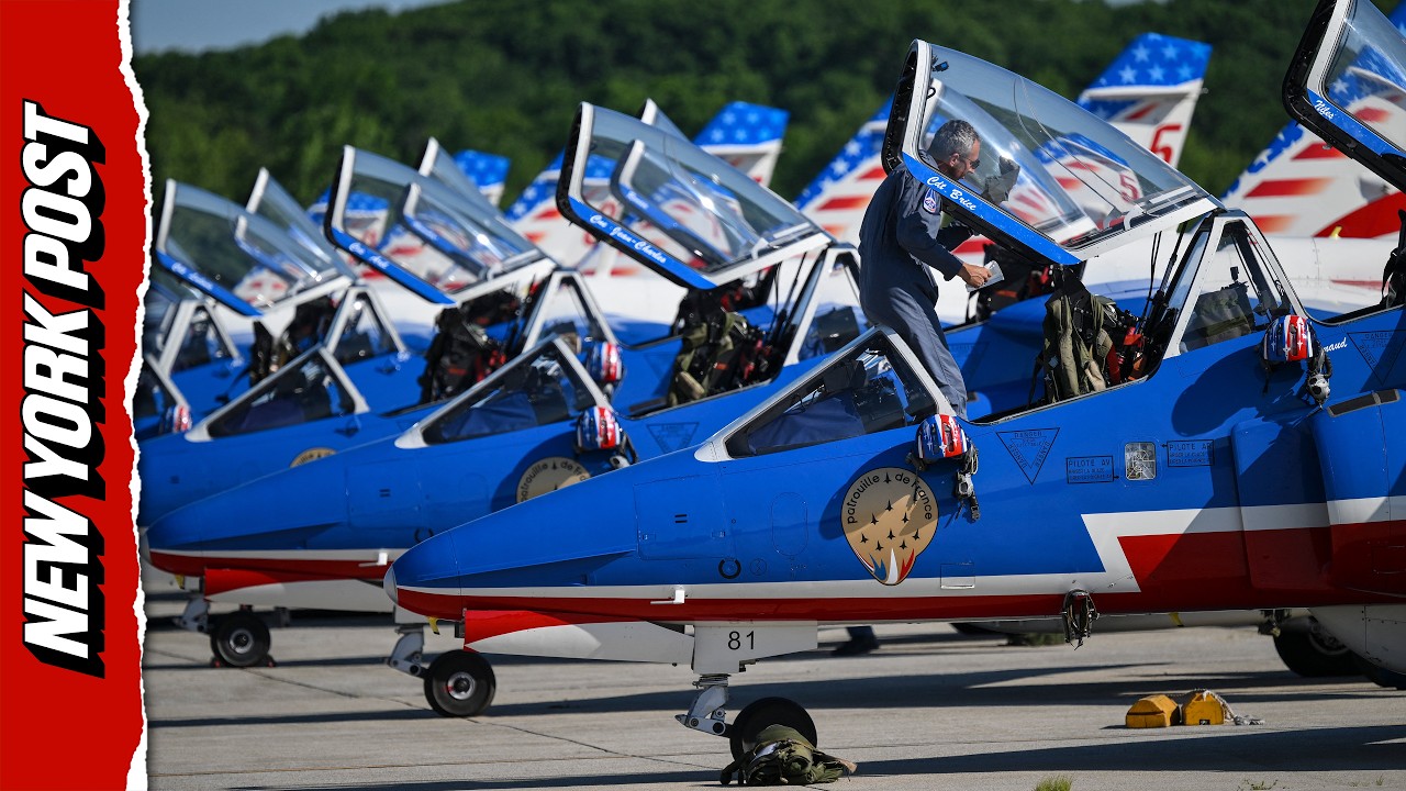 French Jets Soar Over New York For America's 250th Anniversary Celebration