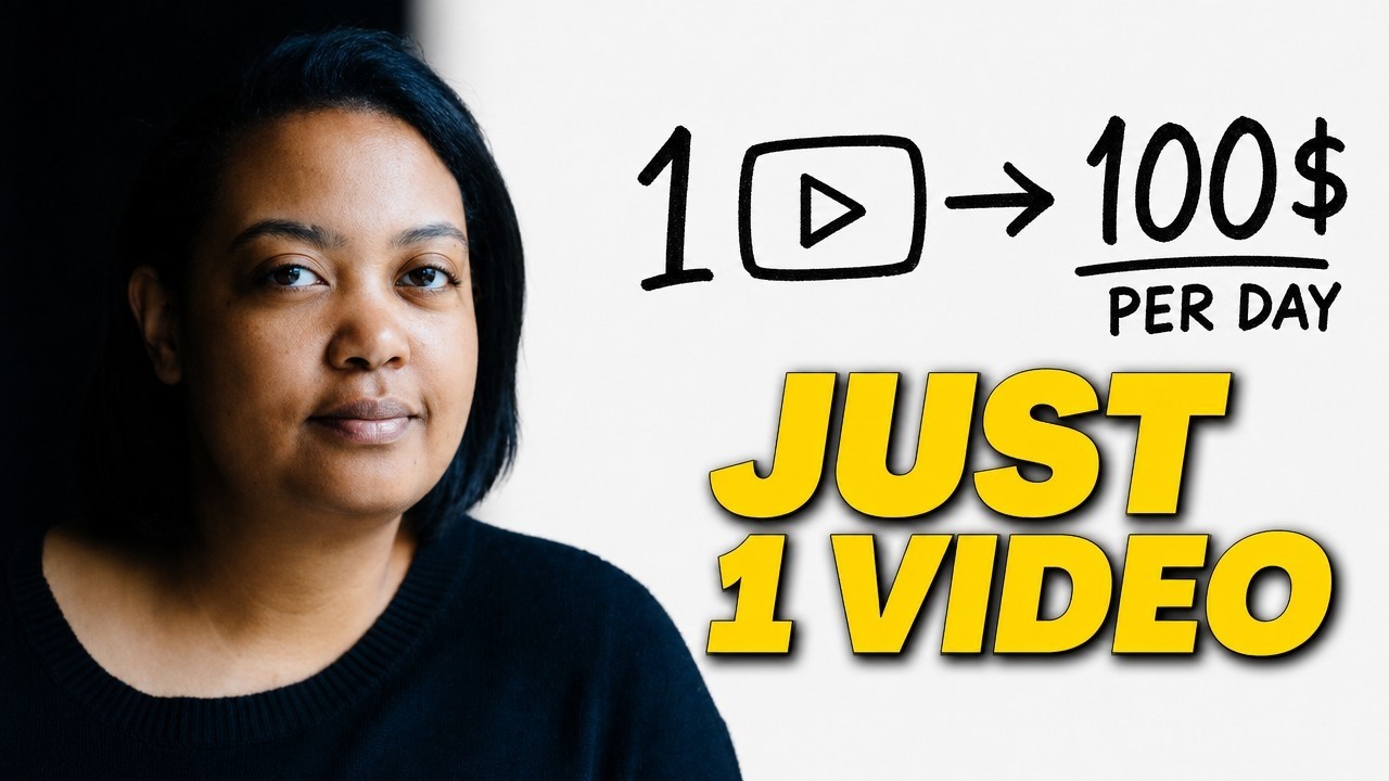 🚨You Can Make $100/Day on YouTube Posting Just 1x/Week