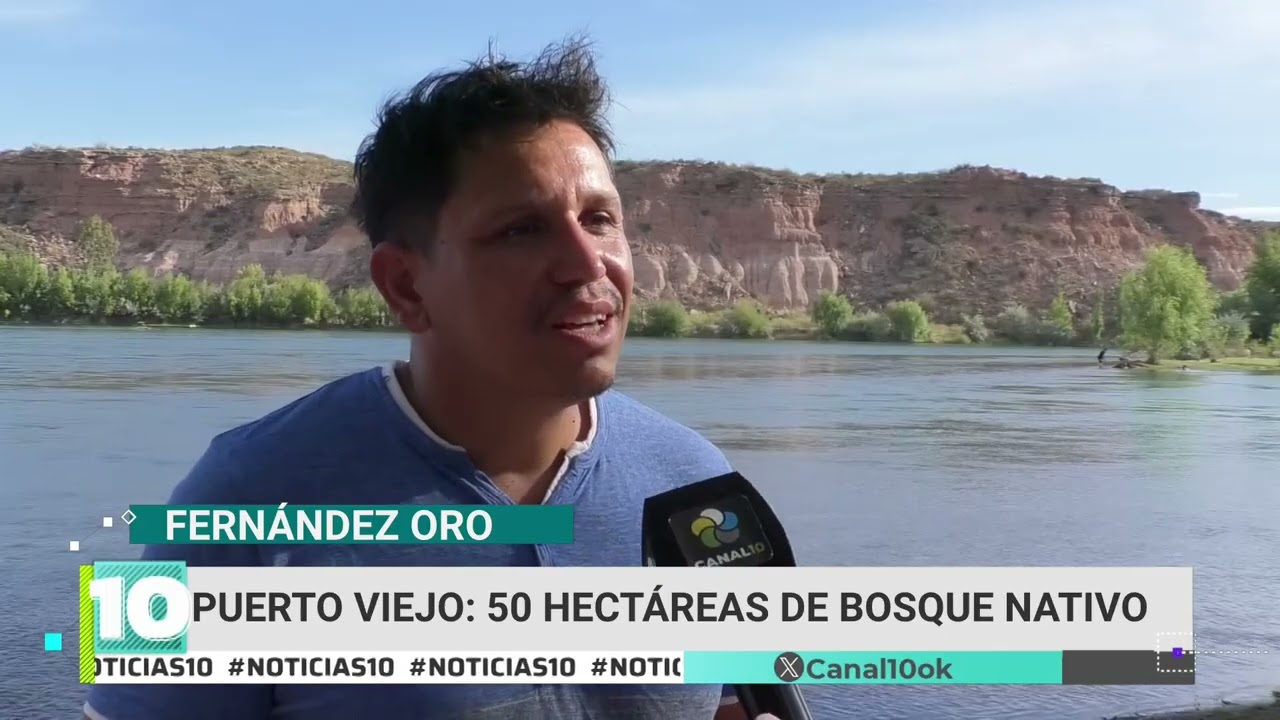 Fernández Oro: conocemos Puerto Viejo, un espacio recuperado y puesto en valor
