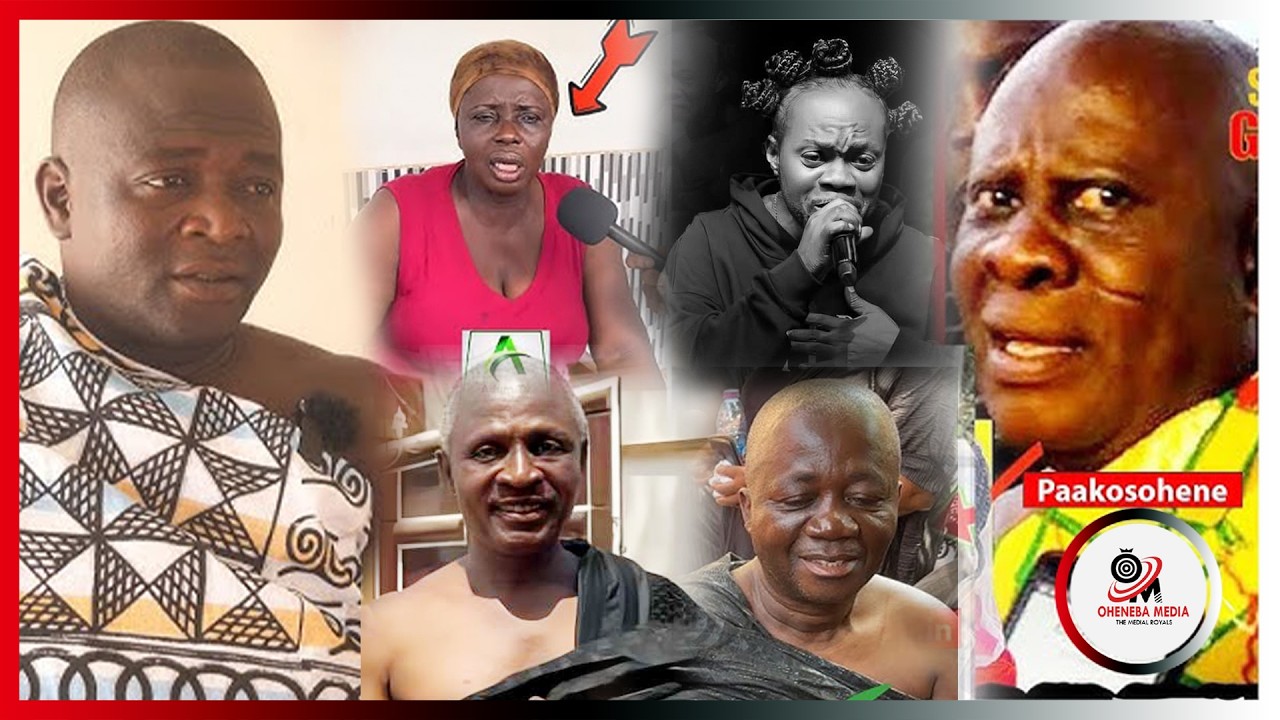 🔥LIVE: Abusuapanin Tupac Reports Parkosohene To Dadiesoaba Over Widely Circulated Destoolment