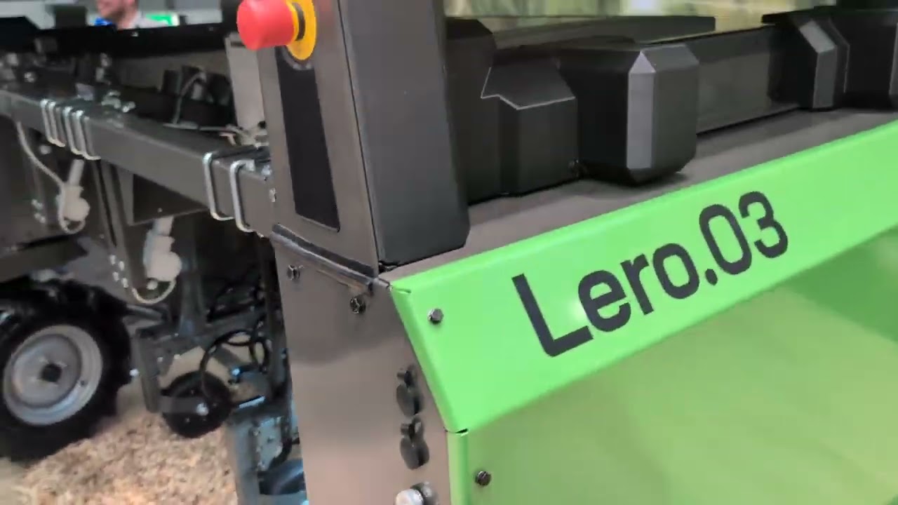 Lero.03 Robot with Laser and mechanical Weeding Tools at Agritechnica 2025
