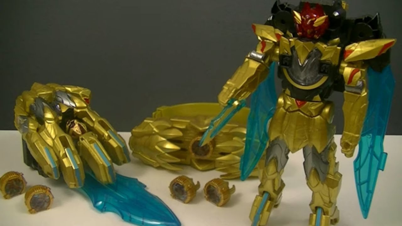 DX TegaSword Sentai Ring Set Review (No.1 Sentai Gozyuger)