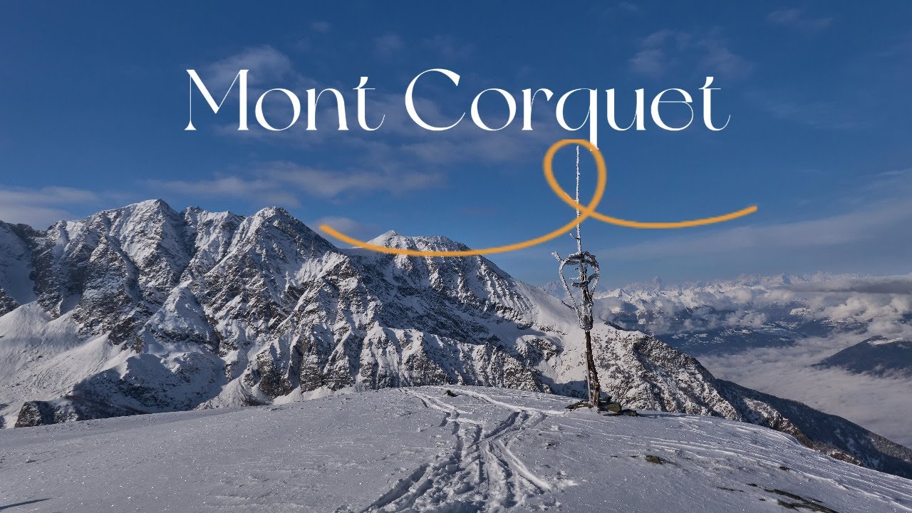 Mont Corquet, ski de randonnée,vallée d'Aoste, DJI NEO 2, GoPro hero 12