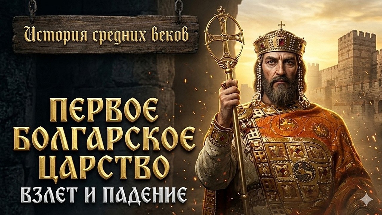 Первое Болгарское царство (рус.) История средних веков.