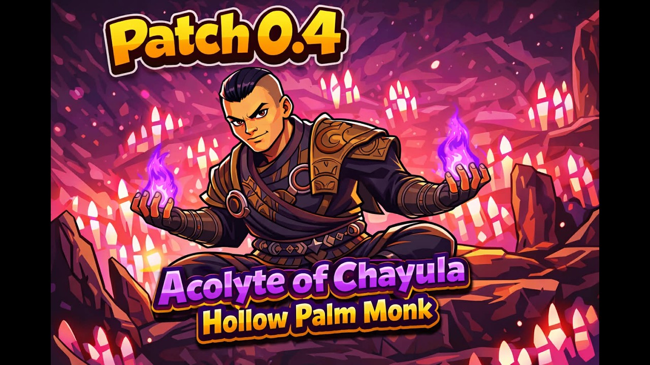 POE2 - Acolyte of Chayula , Hollow Palm Monk! Juice Abyss Map (TEST) [Patch 0.4]