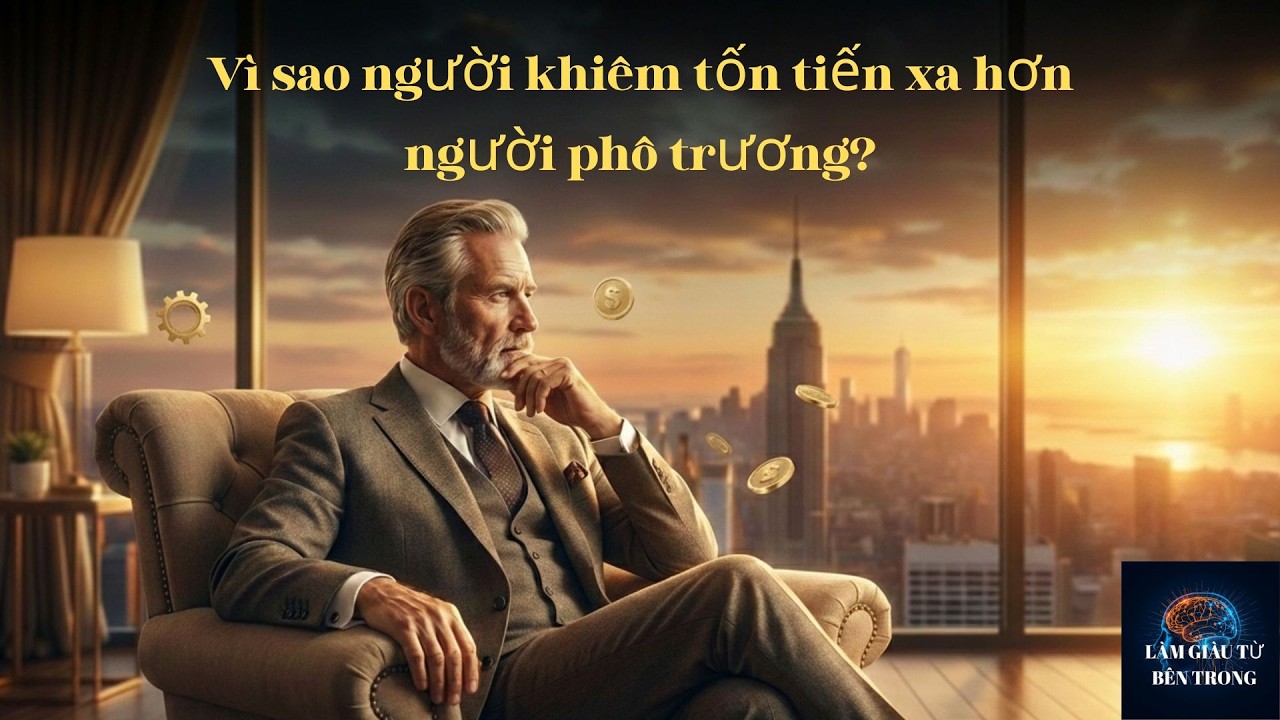 Vì sao người khiêm tốn tiến xa hơn người phô trương?