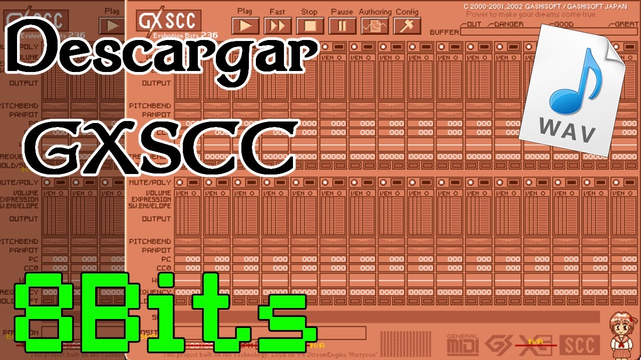 Como Crear Musica en 8bis + Tutorial (MIDI) 8 bits +  GXSCC