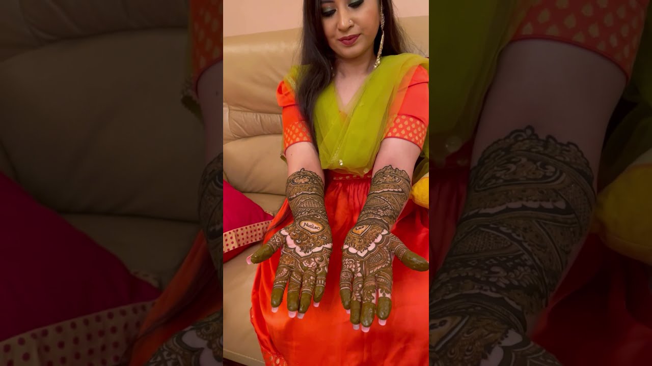 Exclusive Dulhan Henna Art from Mehedi By Nowrin