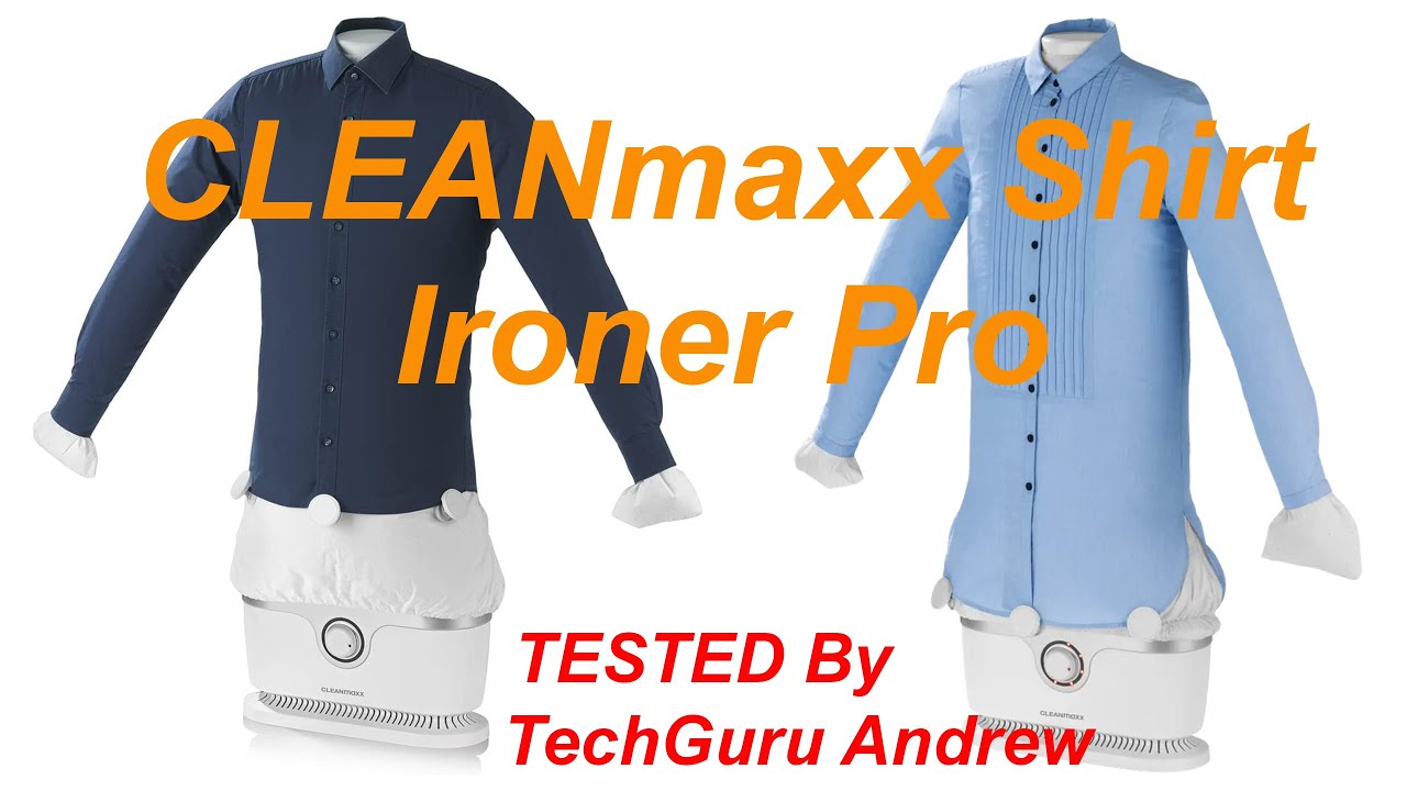 CLEANmaxx Shirt Ironer Pro
