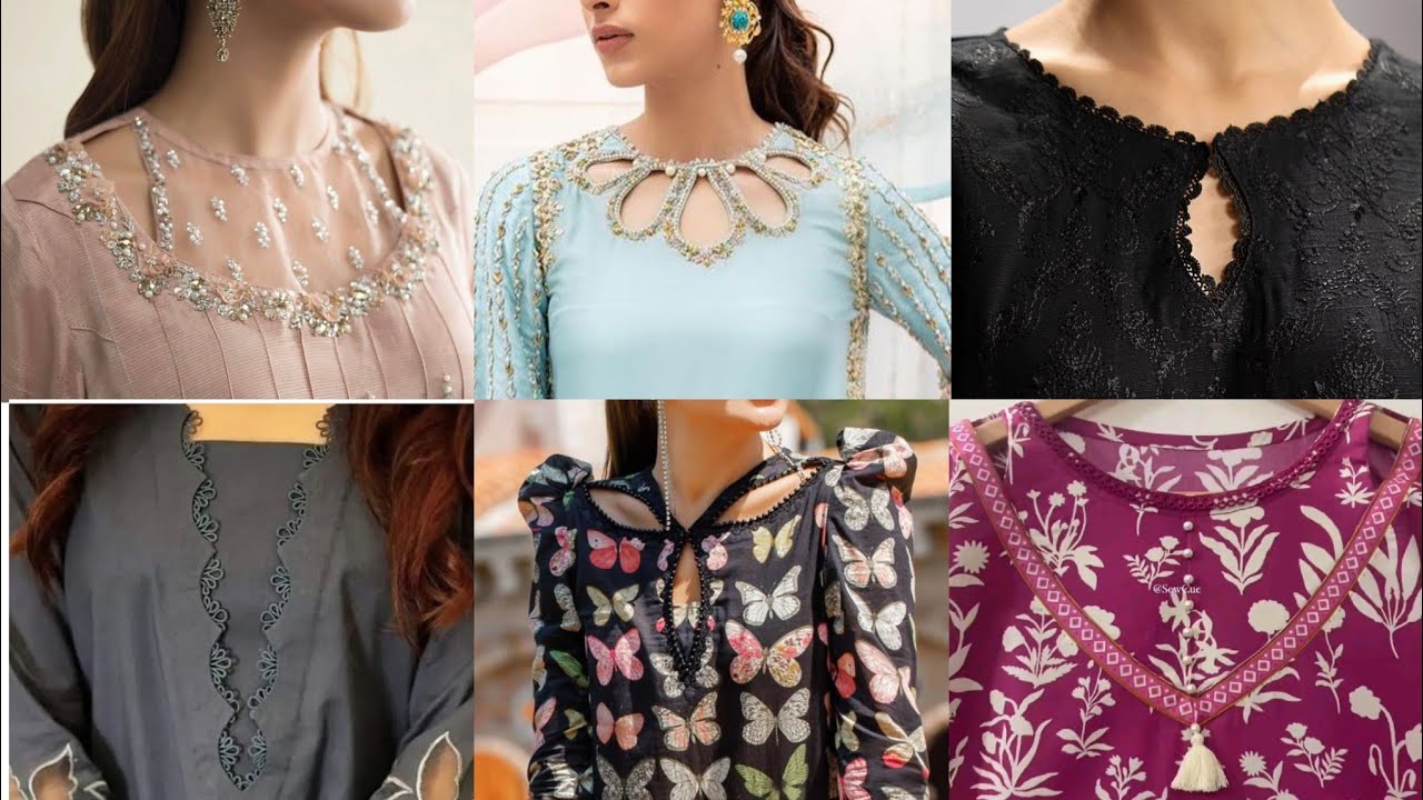 Trendy Neck Designs for Girls Kurti 😍 | Stylish Kurti Neck Designs 👗