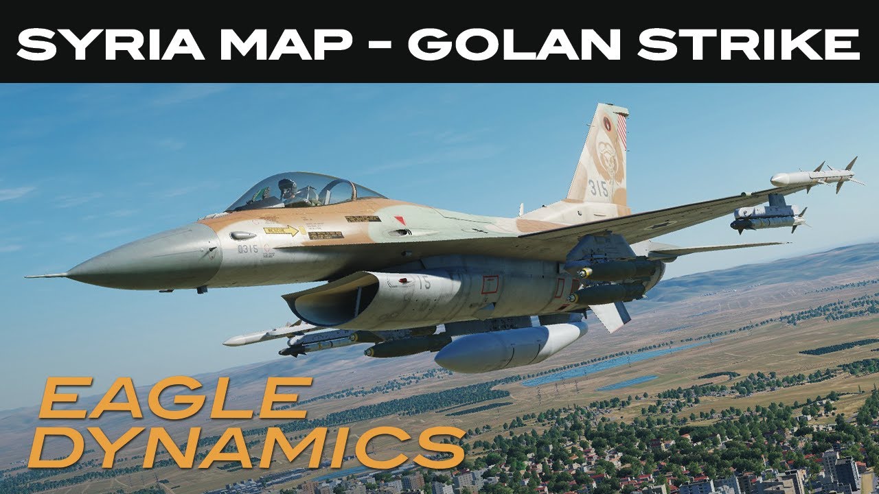 DCS: Syria Map - Golan Strike