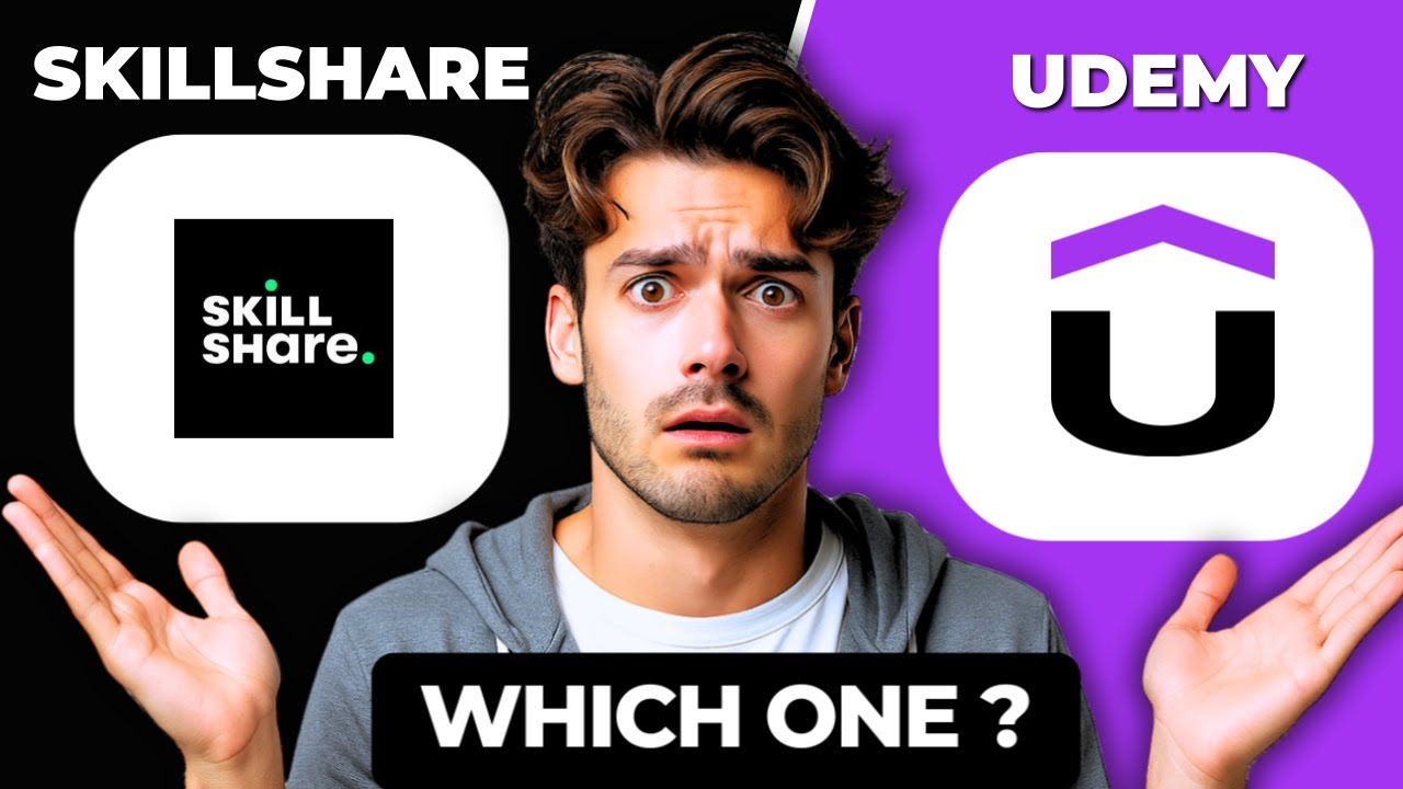 Сравнение Skillshare и Udemy 2025 | Лучшая платформа онлайн-обучения