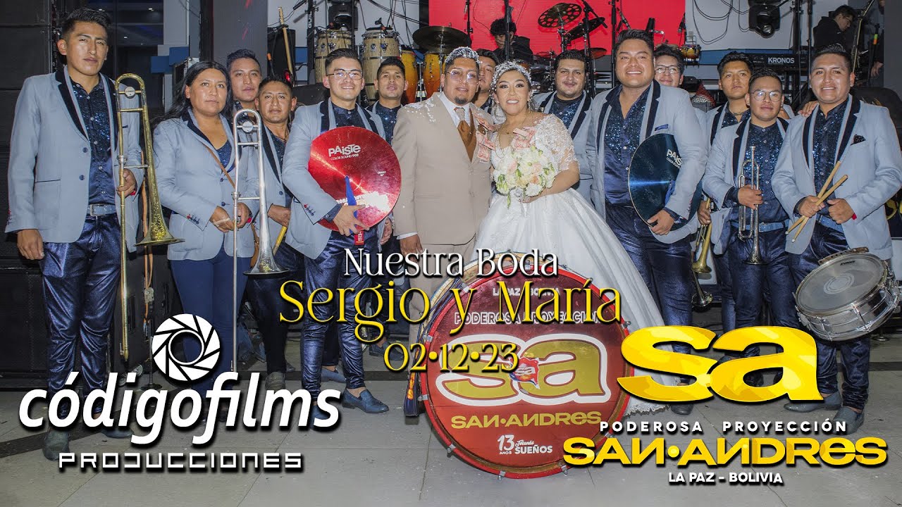 Banda Poderosa Proyección SAN ANDRES │En Vivo│Boda de Sergio y María │Código Films Producciones│2024