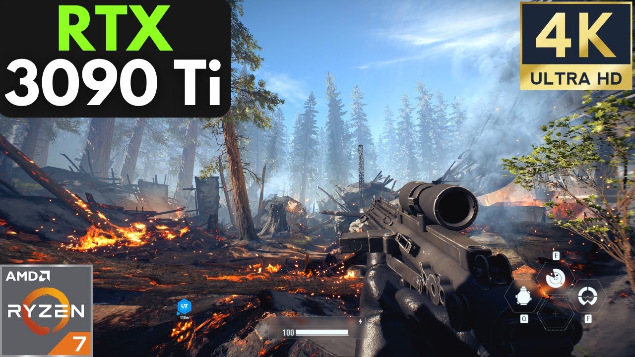 Star Wars Battlefront 2: RTX 3090 Ti + Ryzen 7 5800X | 4K | Ultra Settings