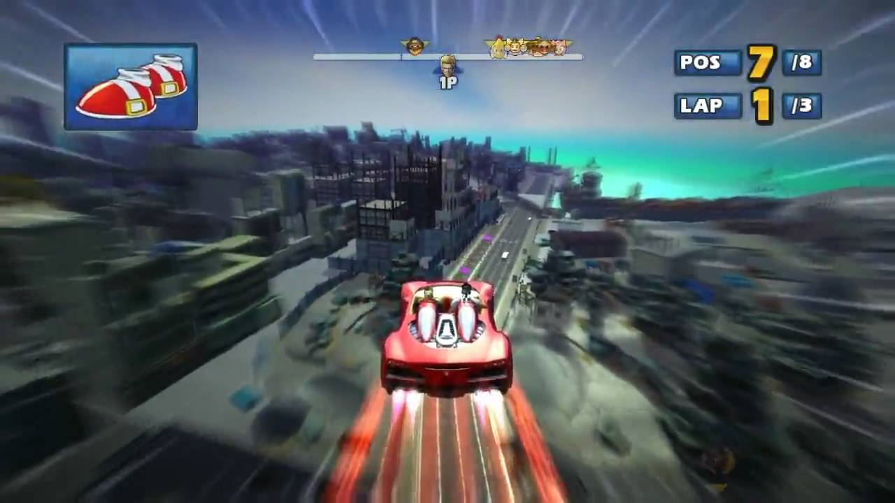 Sonic & SEGA All-Stars Racing - Gameplay HD