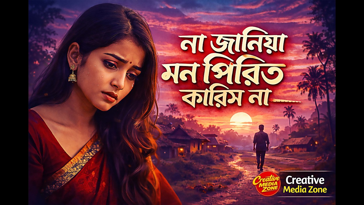 না জানিয়া মন পিরিত করিস না | Sad Bangla Folk Song 2026 | New Emotional Bangla Song