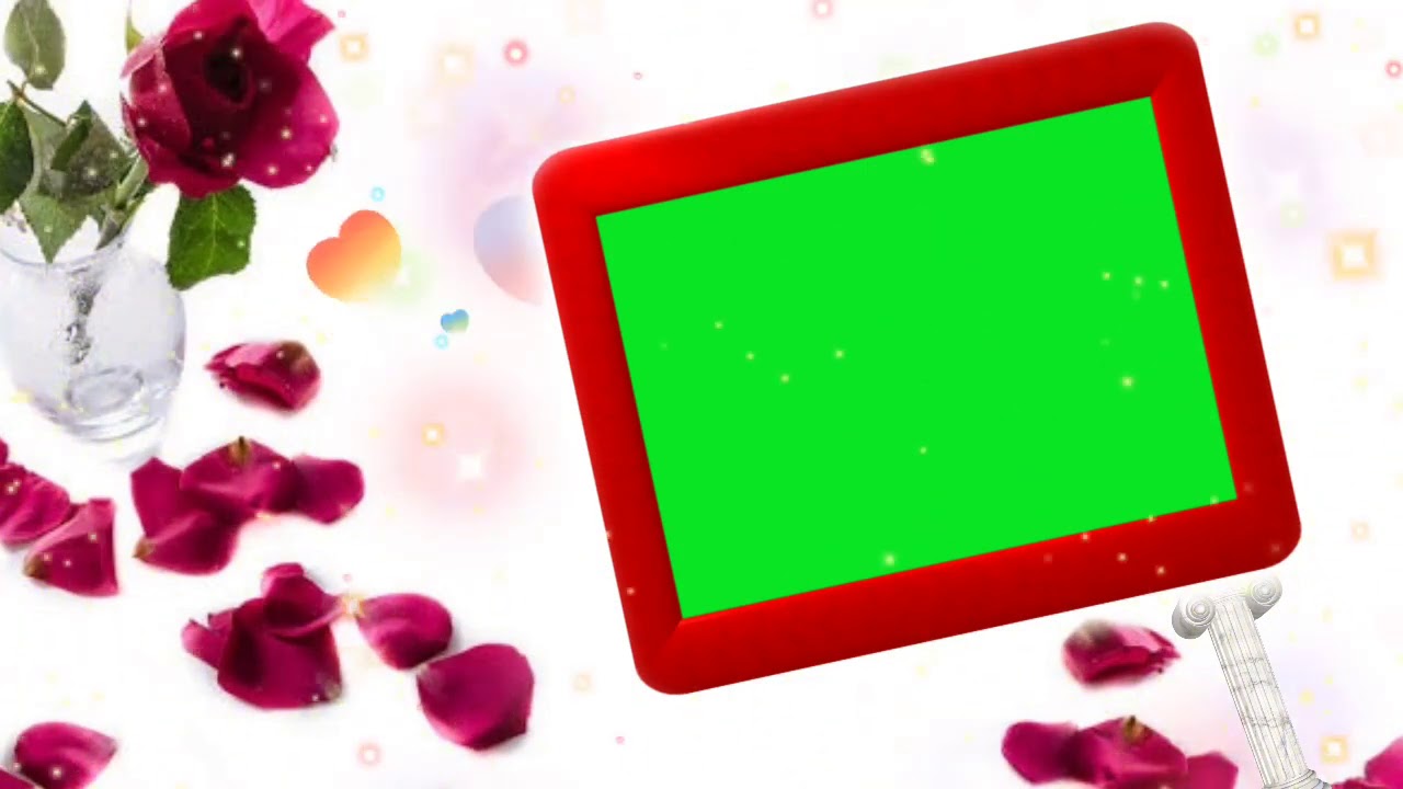 08 | Romantic Green Screen Effects | Romantic Green Screen Video Template | Video Editing