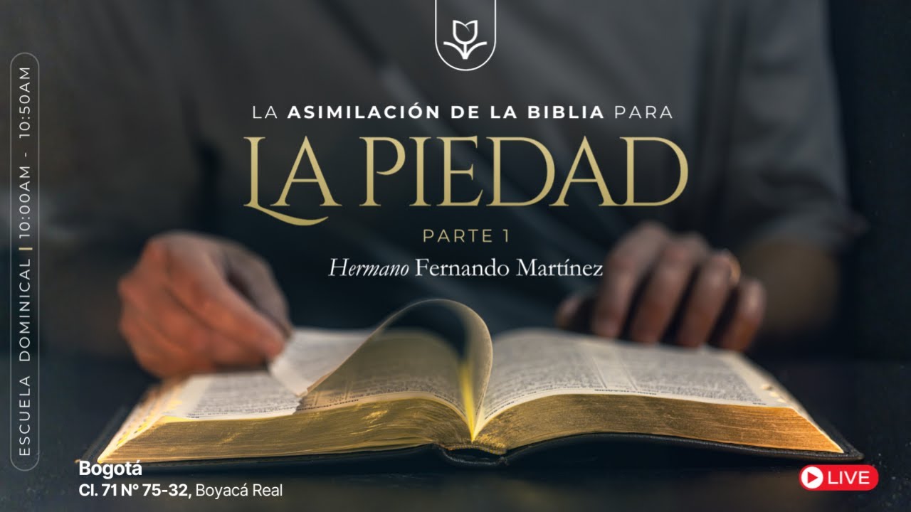 Las disciplinas espirituales 5 la asimilación de la Biblia para la piedad - Fernando Martínez