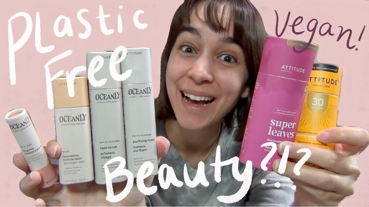 Plastic Free & Vegan Beauty?! Review of ATTITUDE Oceanly Skincare, Makeup & Body Products