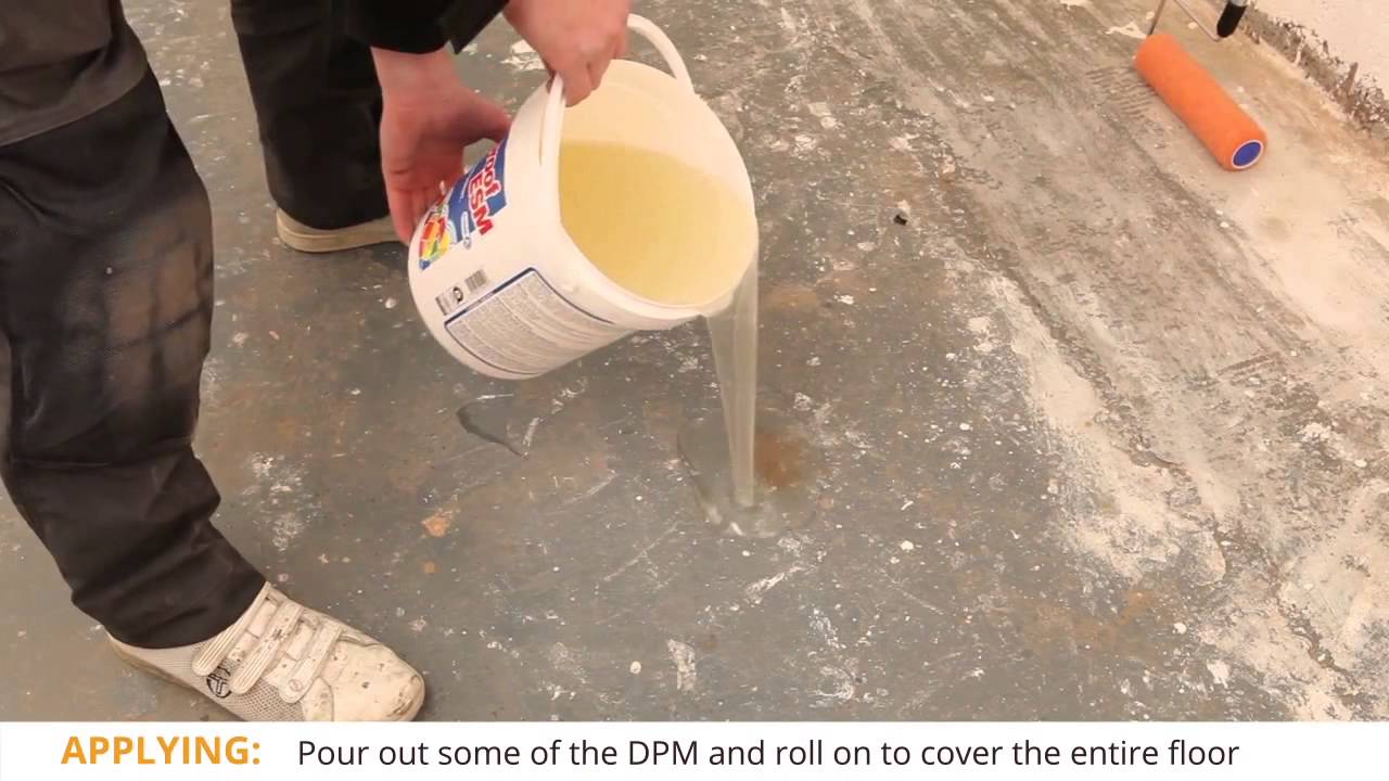 How to lay a Liquid based Damp Proof Membrane