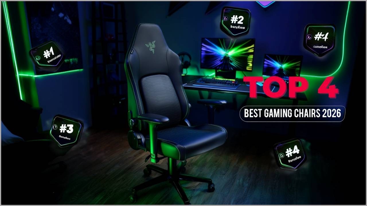 Top 4 Best Gaming Chairs 2026