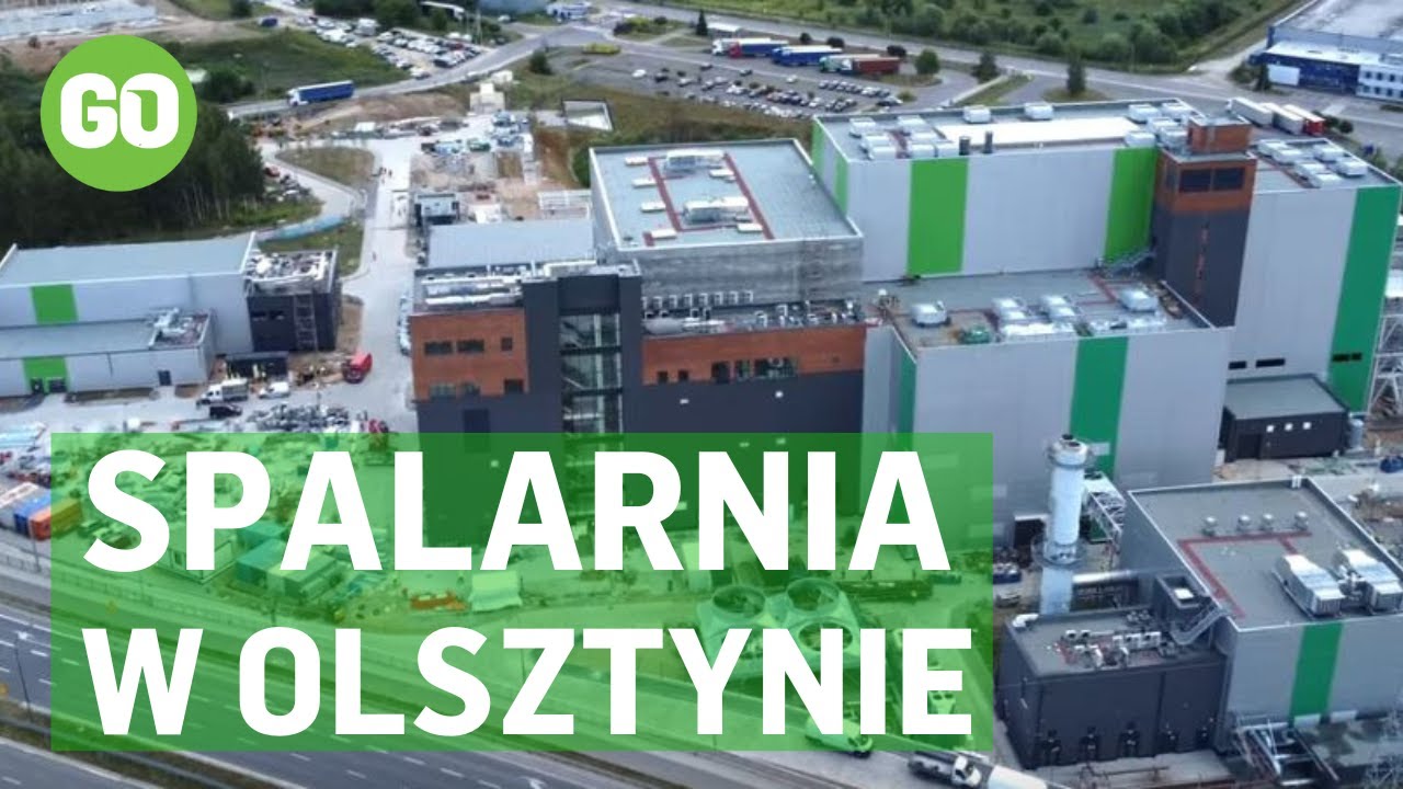 Budowa spalarni, elektrociepłowni przy ul. Bublewicza w Olsztynie. Zdjęcia z drona. Lipiec 2023 [4K]