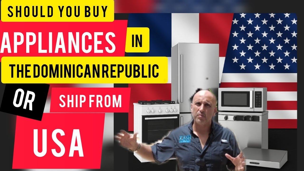 How much do appliances cost in the Dominican Republic? Ship mine in OR buy in DR?