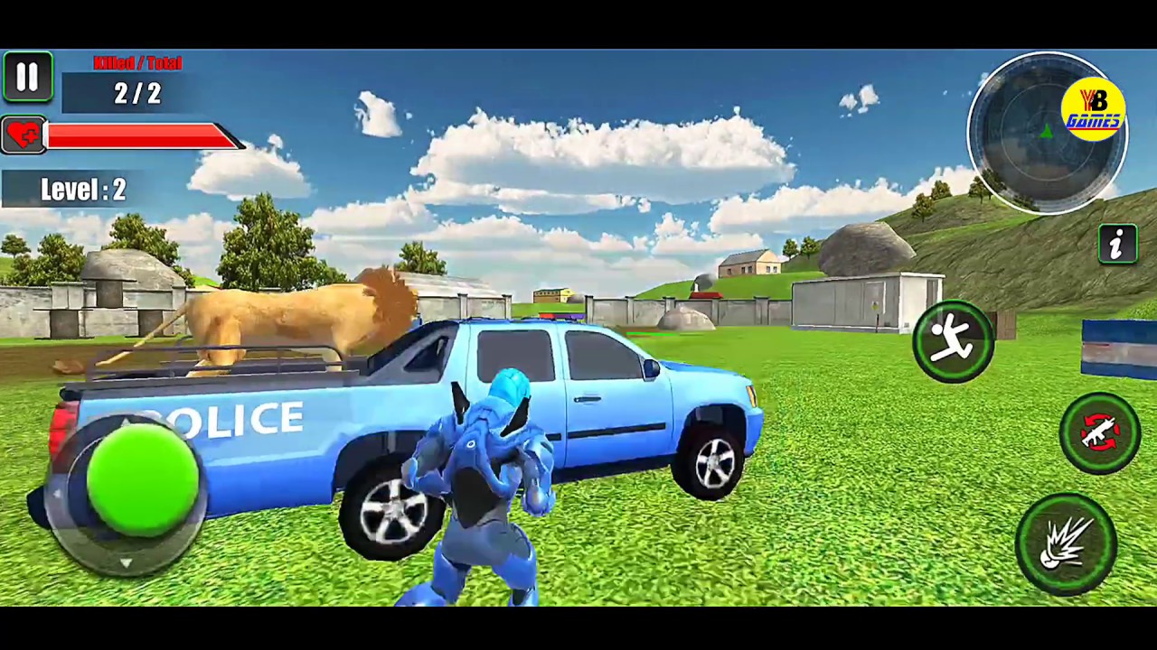 Police Robot Animal Rescue: Police Robot Games - Android Gameplay FullHD