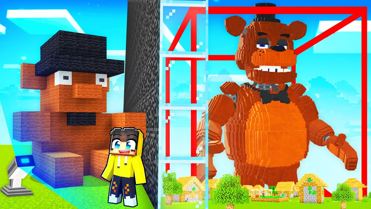 Arkadaşlarımı Minecraft Yapı Kapışmasında İllegal Tarama Cihazıyla ve Trolledim! 🪄
