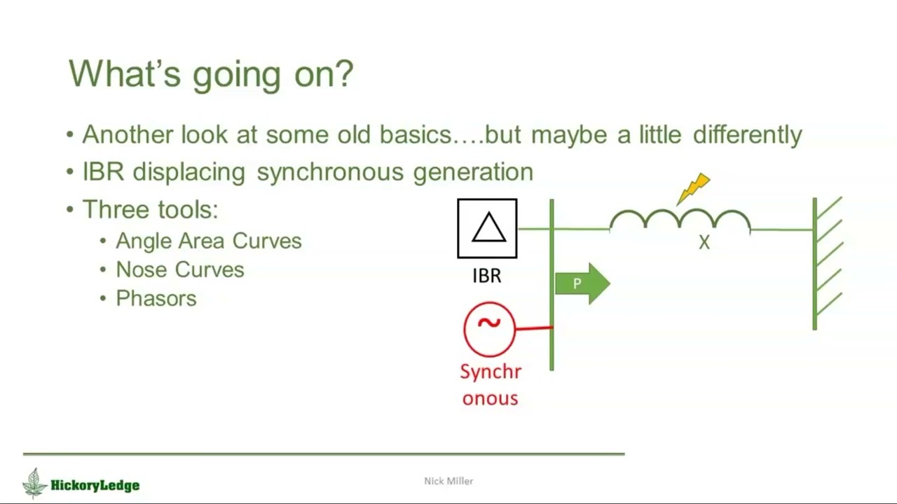 ESIG Session 2  Synchronous Condenser and Control System Considerations for Weak Grid Applications