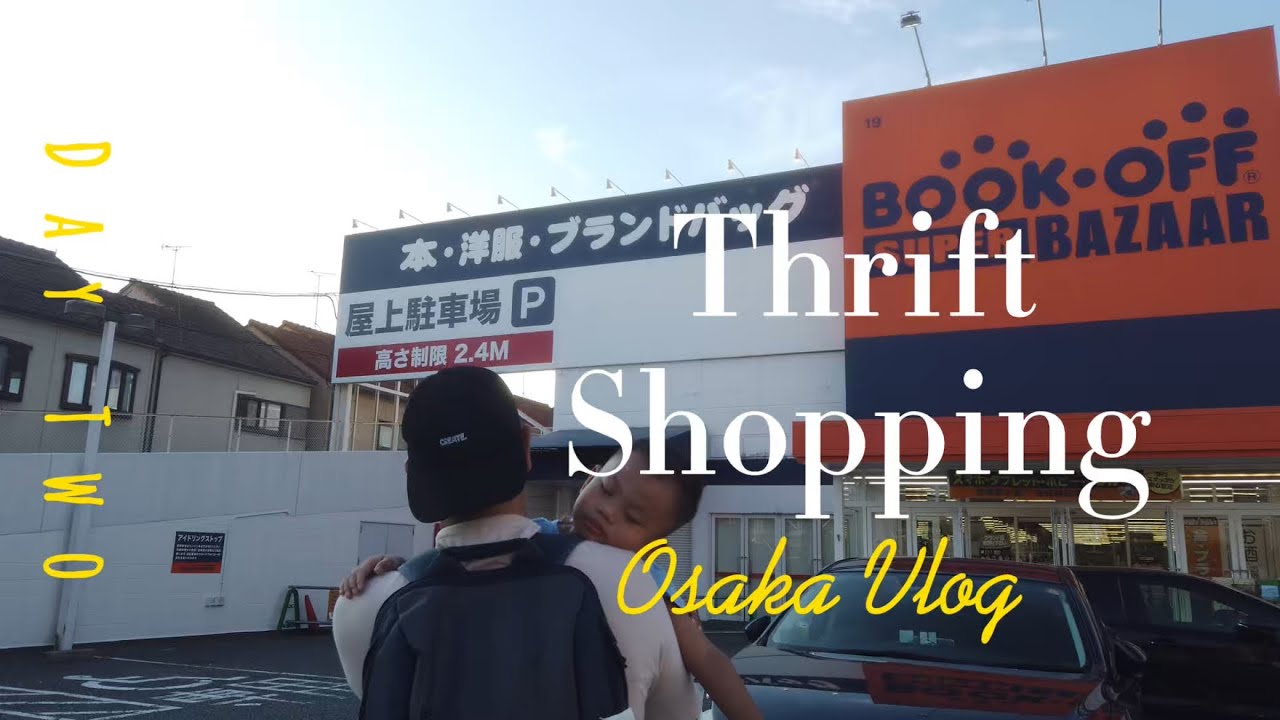 Osaka Japan Day 2: Thrift Shopping Book Off Bazaar