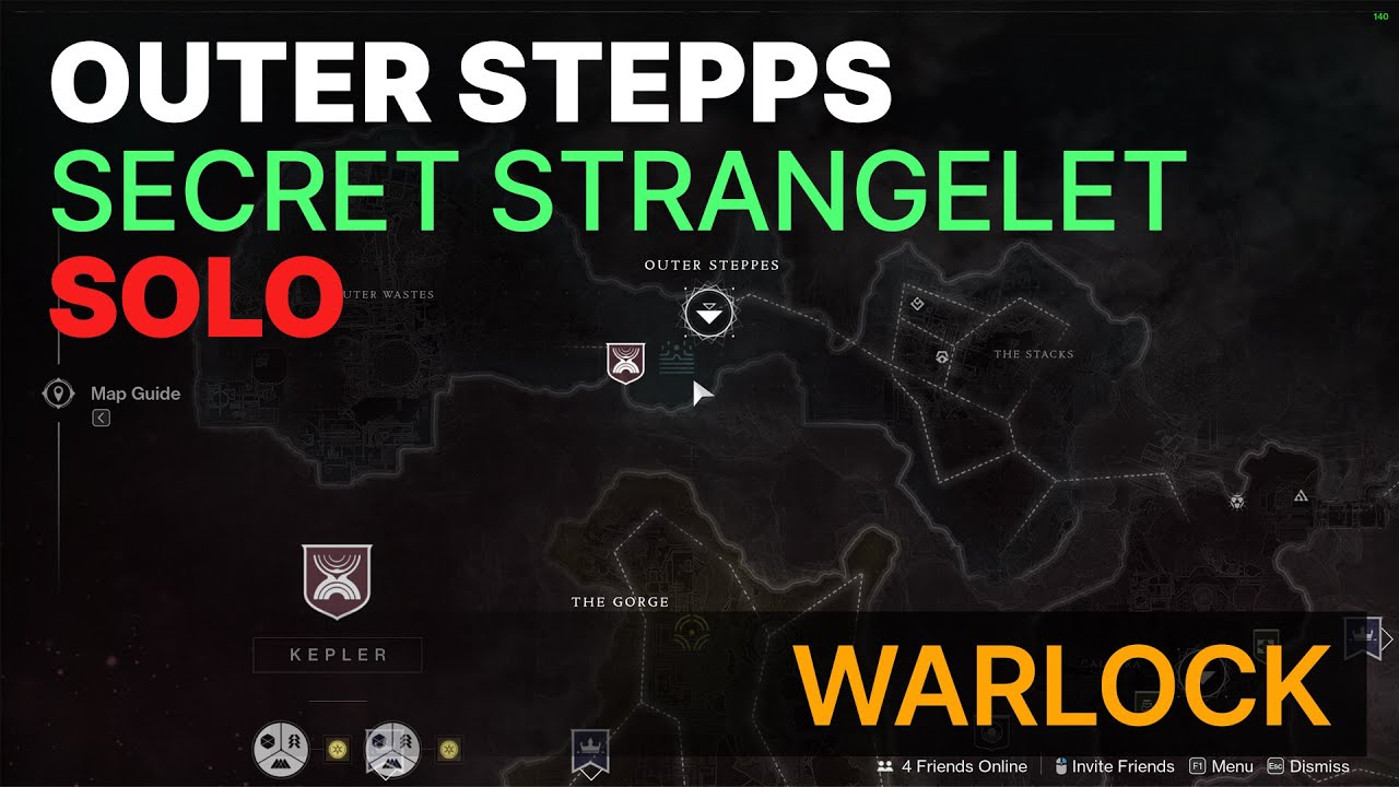 Warlock Solo EoF - Outer Steppes - Secret Strangelet