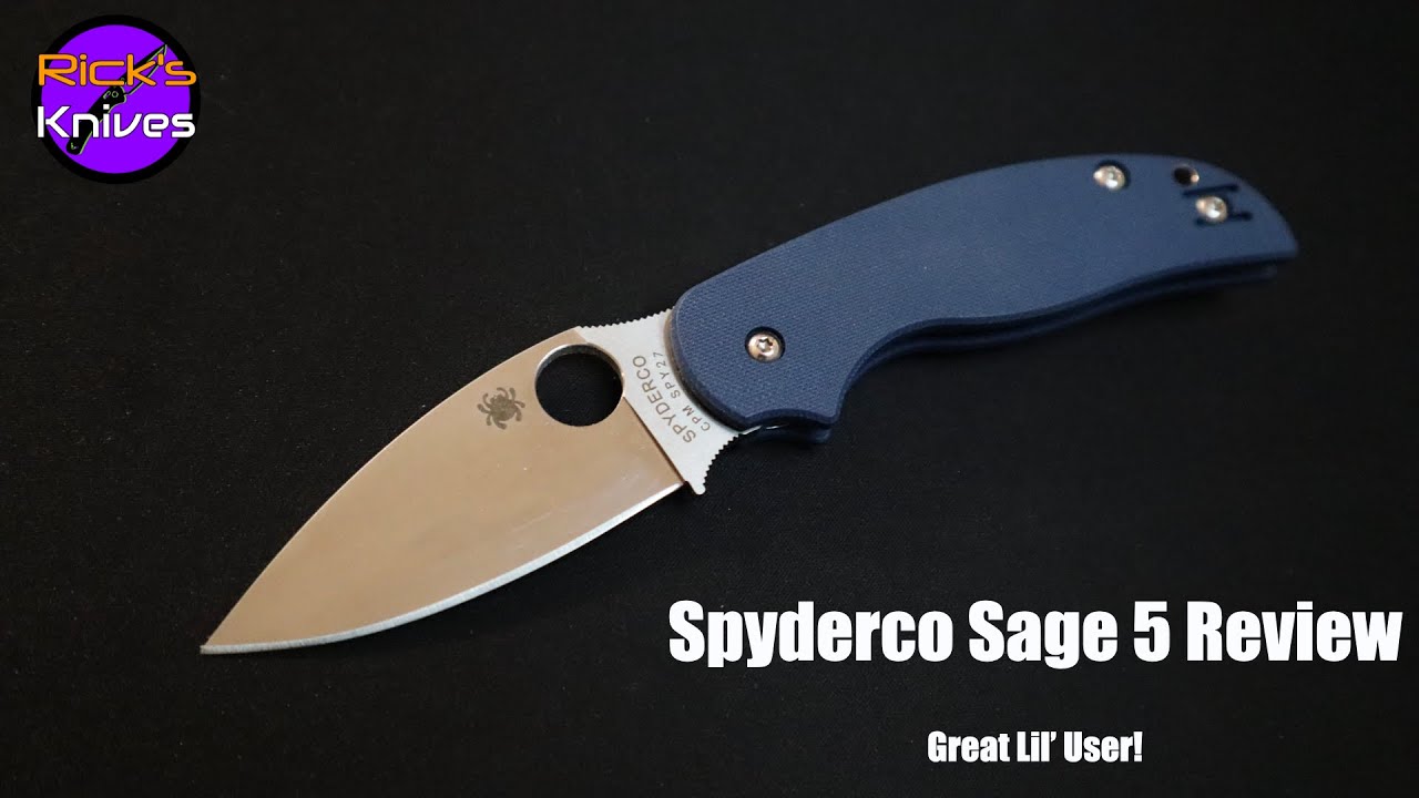 Spyderco Sage 5 Review