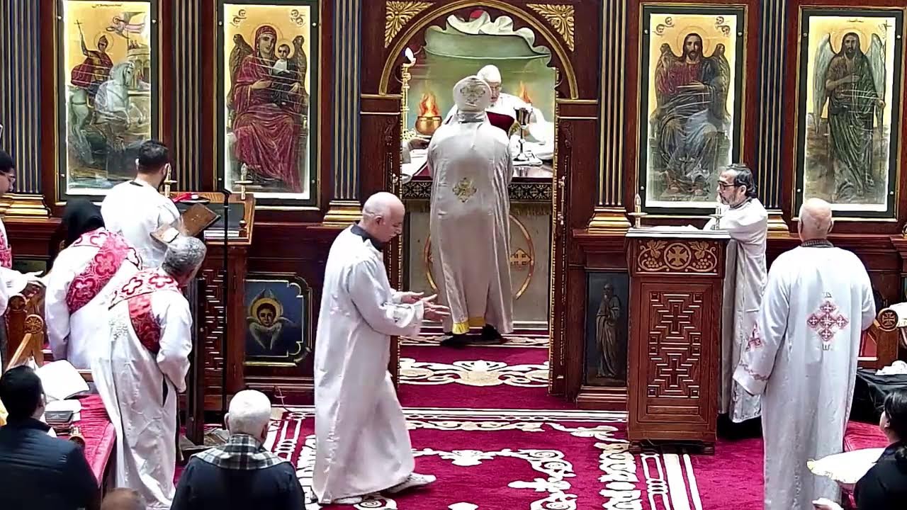 صلاة القداس الالهي  يوم الثلاثاء  10 - 2 - 2026