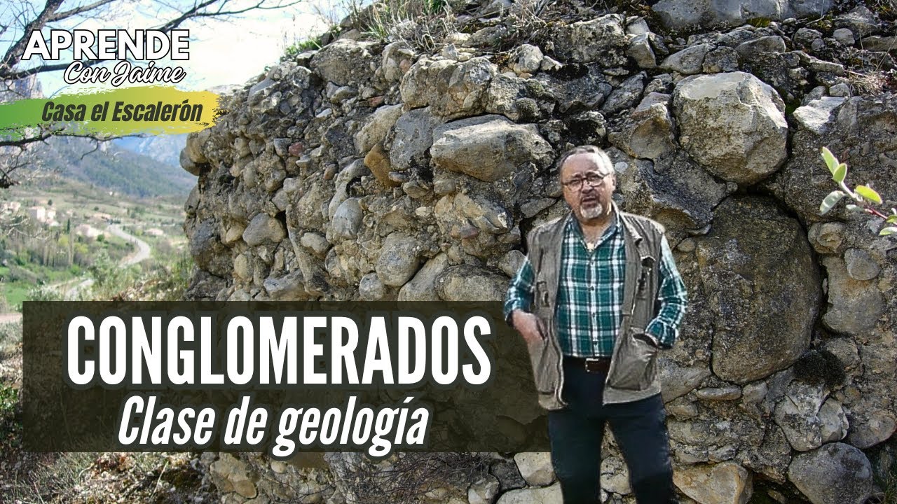 🪨 ¿Qué son los conglomerados? Clase de geología con Jaime