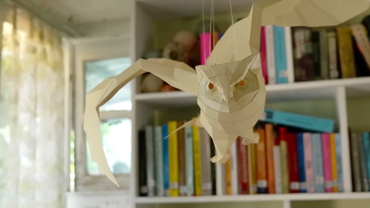 Get Whoo-ing with Papercraft World 3D Papercraft Model DIY Kits – Hanging Owl