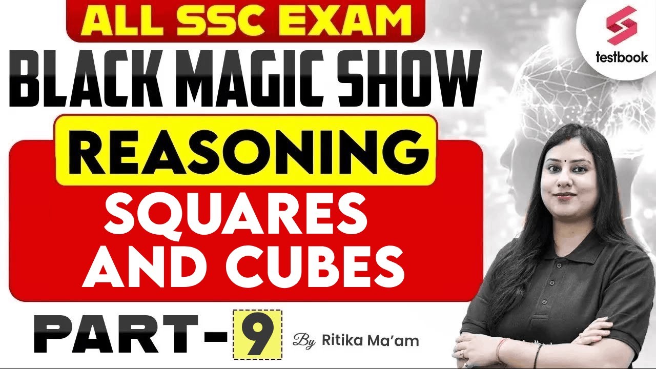 Black Magic Show | Squares And Cubes | Reasoning Tricks By Ritika Maam #9