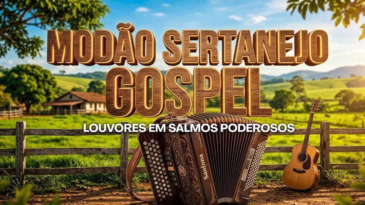 ⚡ MOD&Atilde;O SERTANEJO GOSPEL | Prepare-se Para Ouvir os Salmos Assim 🙌🔥