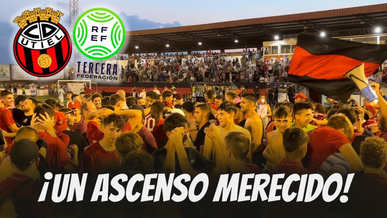 El CD UTIEL SUBE A TERCERA RFEF 🎉