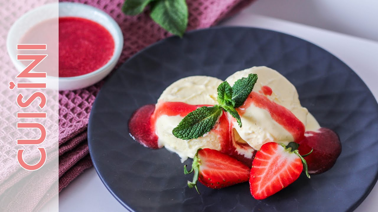 Nachspeise: VANILLE PARFAIT selber machen | Vanilleeis ohne Eismaschine 🍦 einfaches Rezept