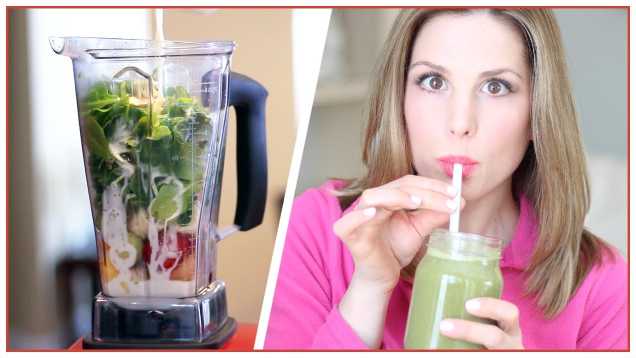Get Fit With Kristen: Green Smoothie for Skin/Nails/Hair