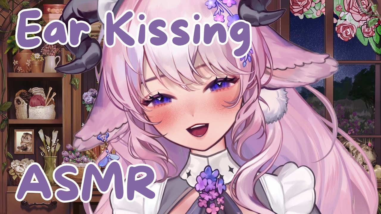 【3DIO ASMR】Ear Kissing From Your Goat Maid💕💤Personal Attention For Deep Sleep!