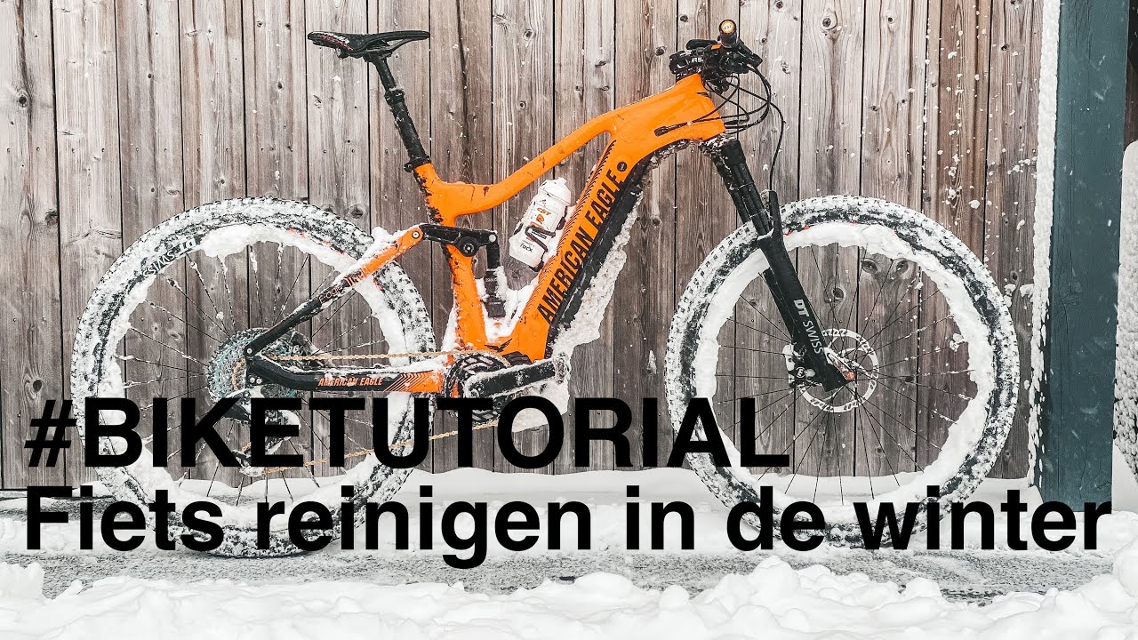 Bike tutorial 💬: Het schoonmaken van de fiets in winterse omstandigheden