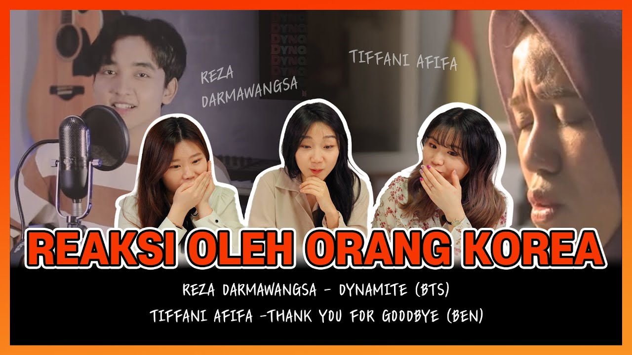 K-pop reaction to Reza Darmawangsa - Dynamite (BTS), Tiffani Afifa - Thank you for Goodbye | EP12