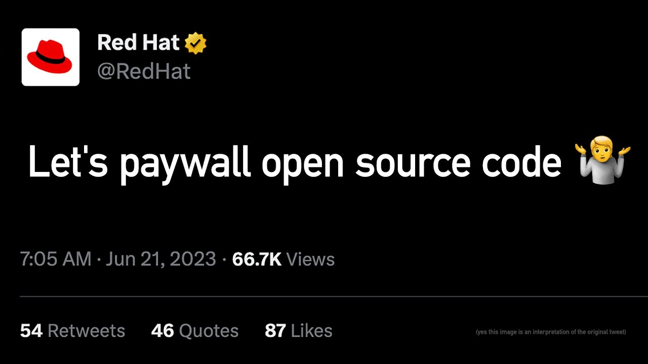 Huge Open Source Drama
