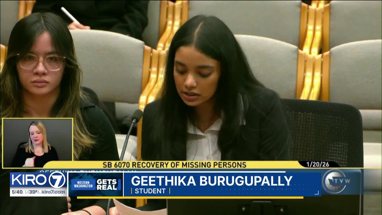 High school students speak before legislators to push for 'Purple Alert'