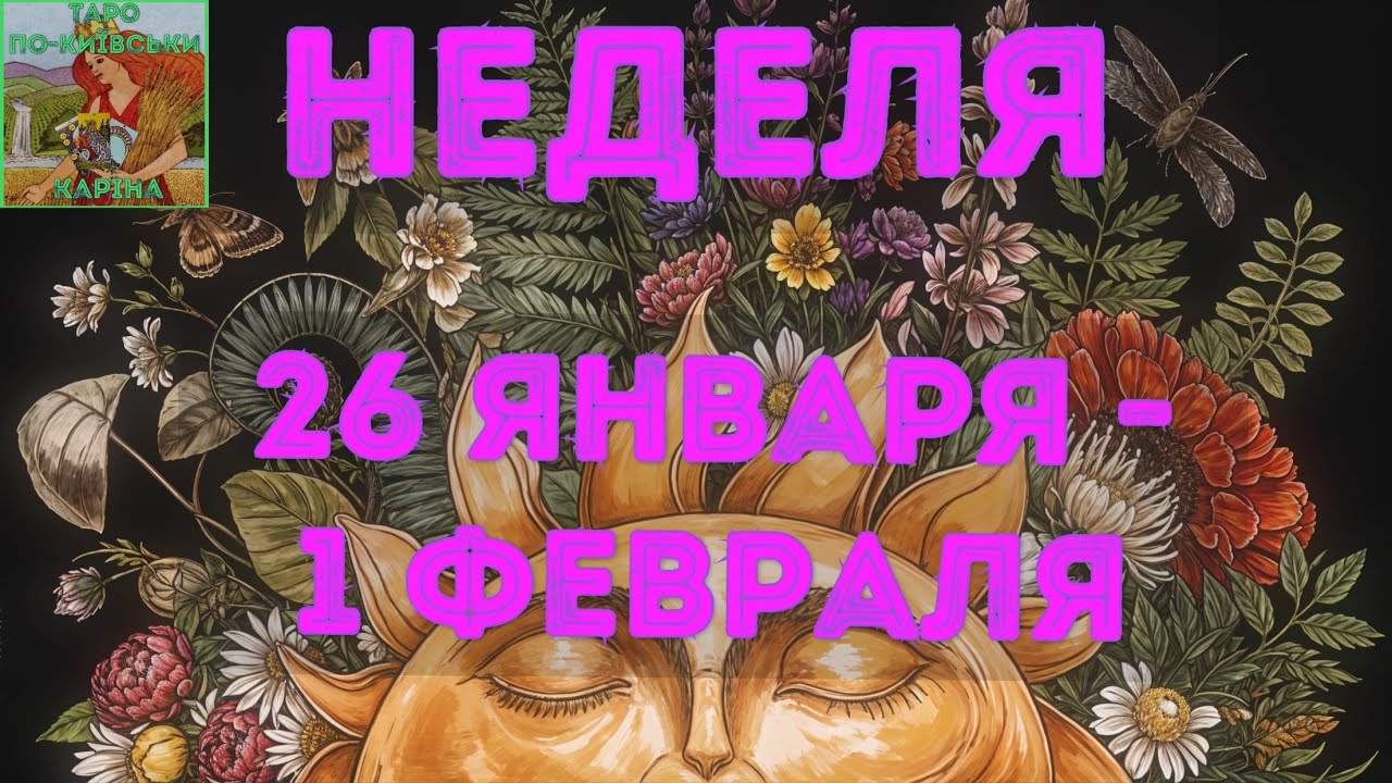 ⁉️Неделя 26 января - 1 февраля 