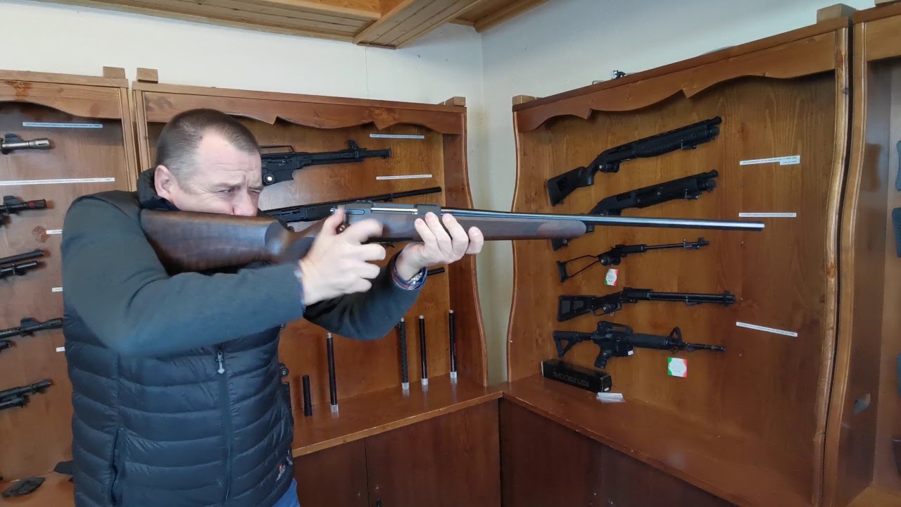 Rifle de cerrojo rectilíneo Steel Action HM