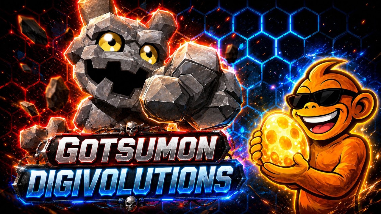 Gotsumon cache une des lign&eacute;es les plus folles de Digimon