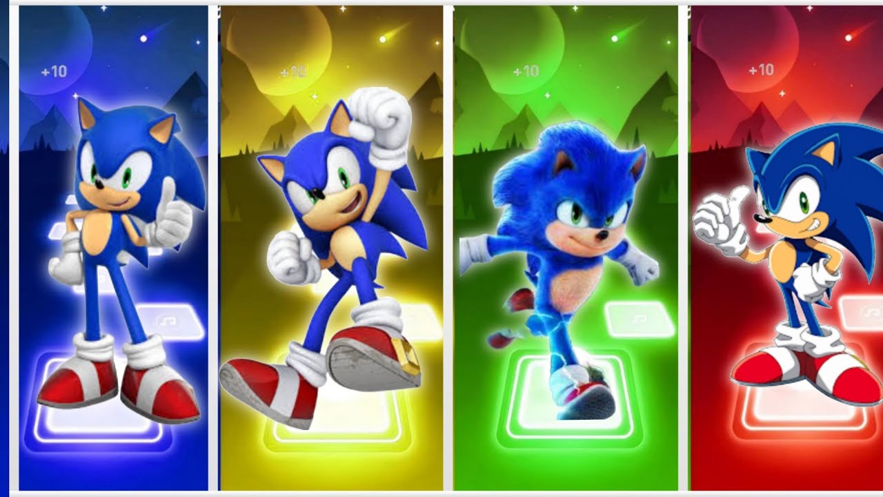 CAN SONIC SURVIVE? 😨😱 999+ Speed Challenge in TILES HOP! 🎹🔥